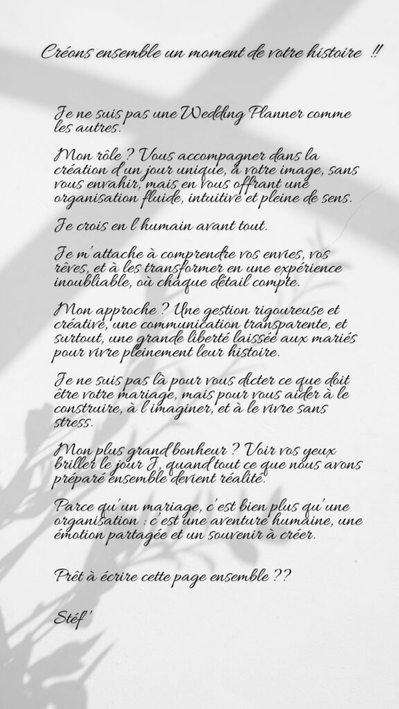 weeding planner stef events uzes sud de la france organisatrice evènementielle
